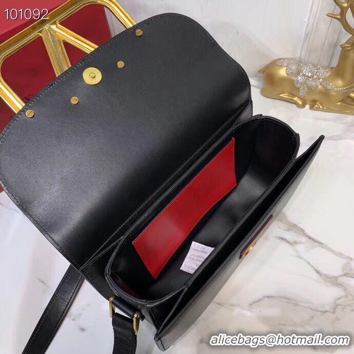 Buy Discount VALENTINO Origianl leather shoulder bag V0030 black