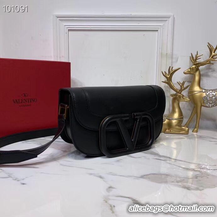 Reasonable Price VALENTINO Origianl leather shoulder bag V0030A black