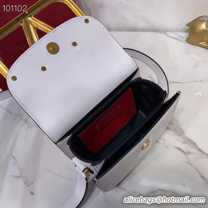 New Style Faux VALENTINO Origianl leather shoulder bag V0032 white