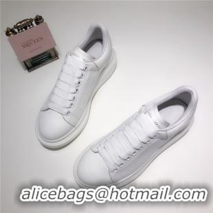 Discount Design Alexander McQueen Leather Shoes #679994