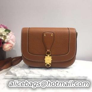 Low Cost VALENTINO Origianl leather shoulder bag 0705 tan