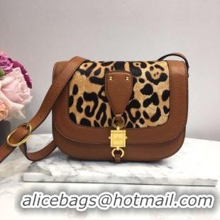 Super Quality VALENTINO Origianl leather shoulder bag 0705 leopard