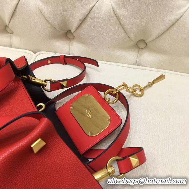 Affordable Price VALENTINO Origianl leather tote 2070 red