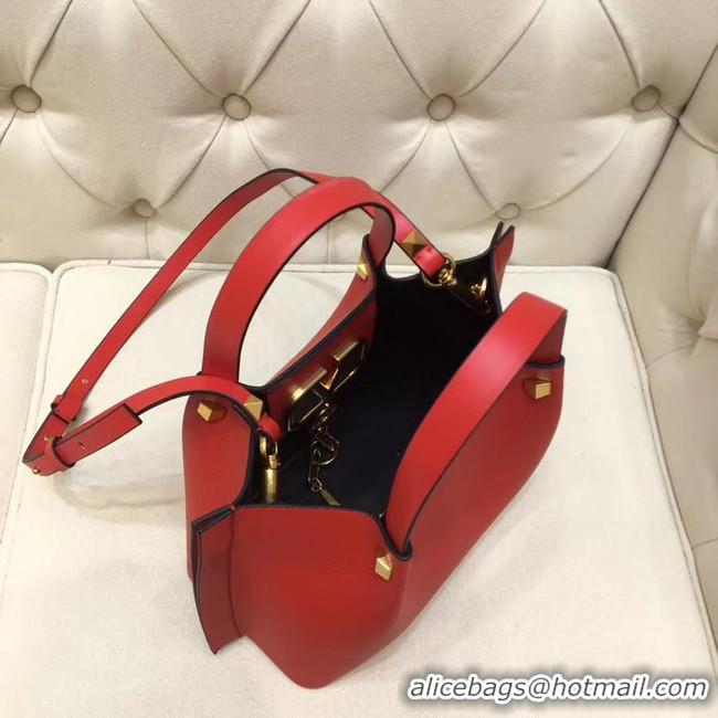 Affordable Price VALENTINO Origianl leather tote 2070 red