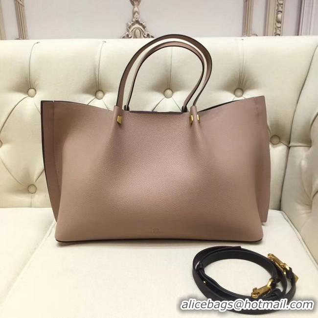 Affordable Price VALENTINO Origianl leather tote 2080 light pink