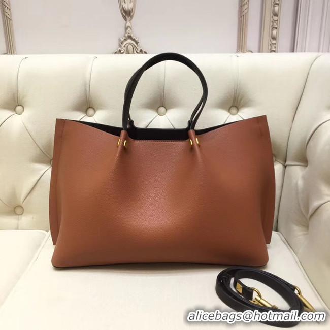 Inexpensive VALENTINO Origianl leather tote 2080 brown