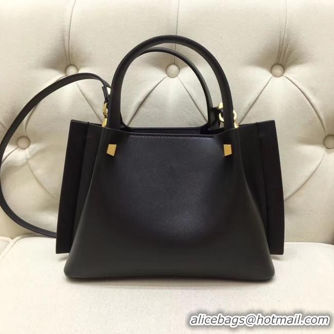 Low Cost VALENTINO Origianl leather tote 9077 black