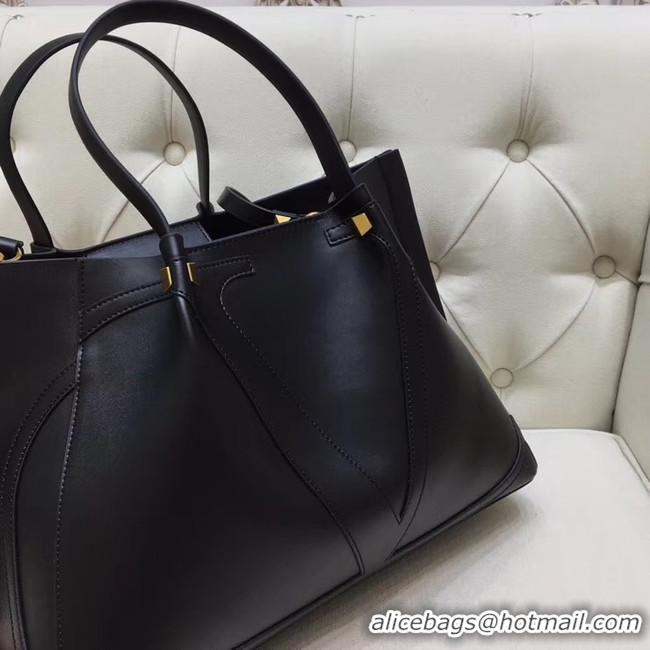 Trendy Design VALENTINO Origianl leather tote 9099 black