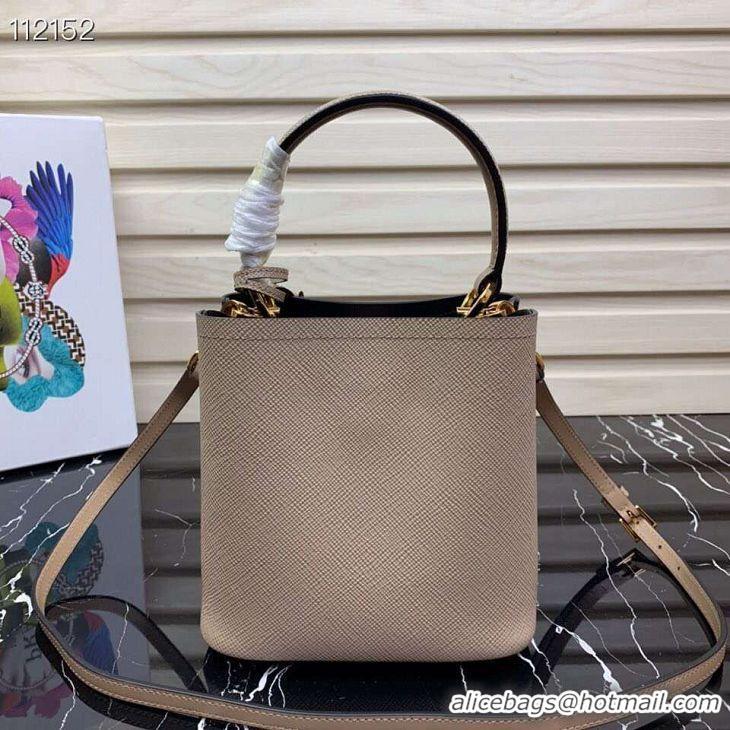 Buy Classic Prada Panier small Original Saffiano Bag 1BA217 Apricot