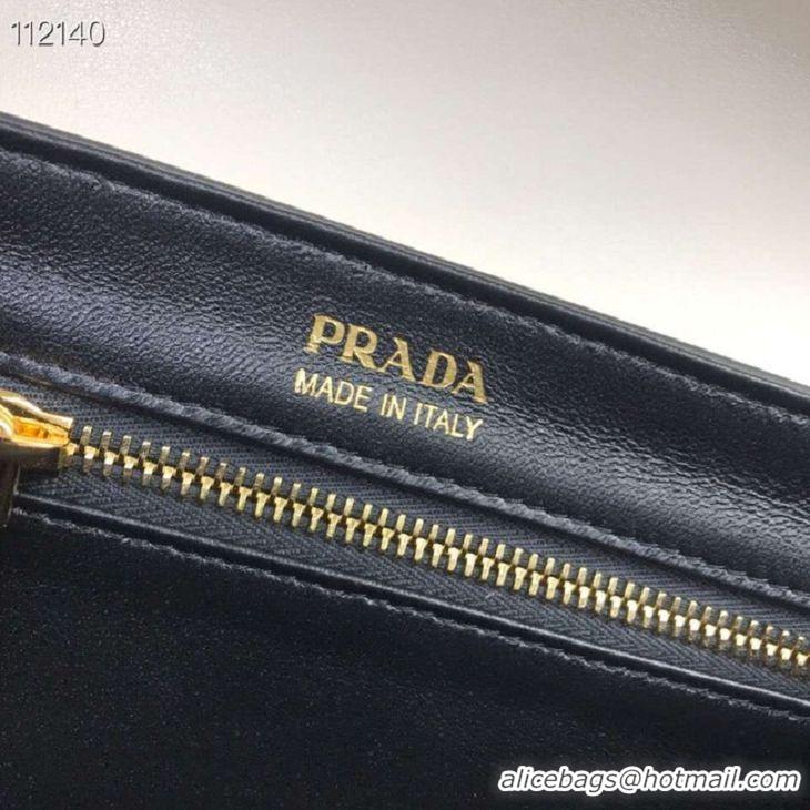 Good Product Prada Embleme Saffiano leather bag 1BN005 white