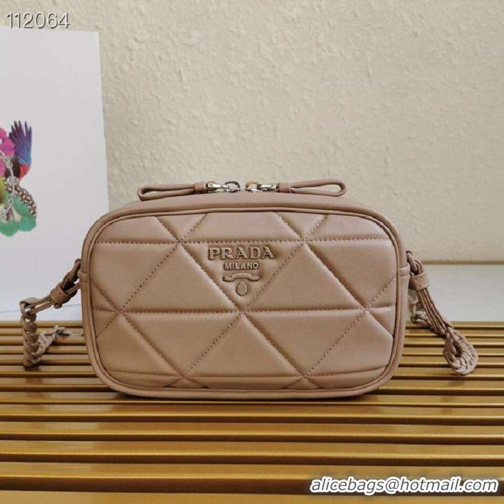 Buy Discount Prada Spectrum shoulder bag 1BH141 apricot