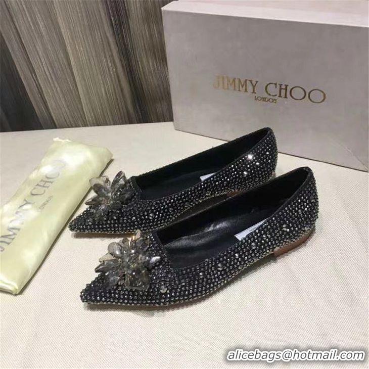 Discounts Jimmy Choo Flat Shoes For Women #627701