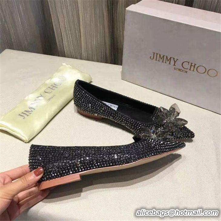 Discounts Jimmy Choo Flat Shoes For Women #627701