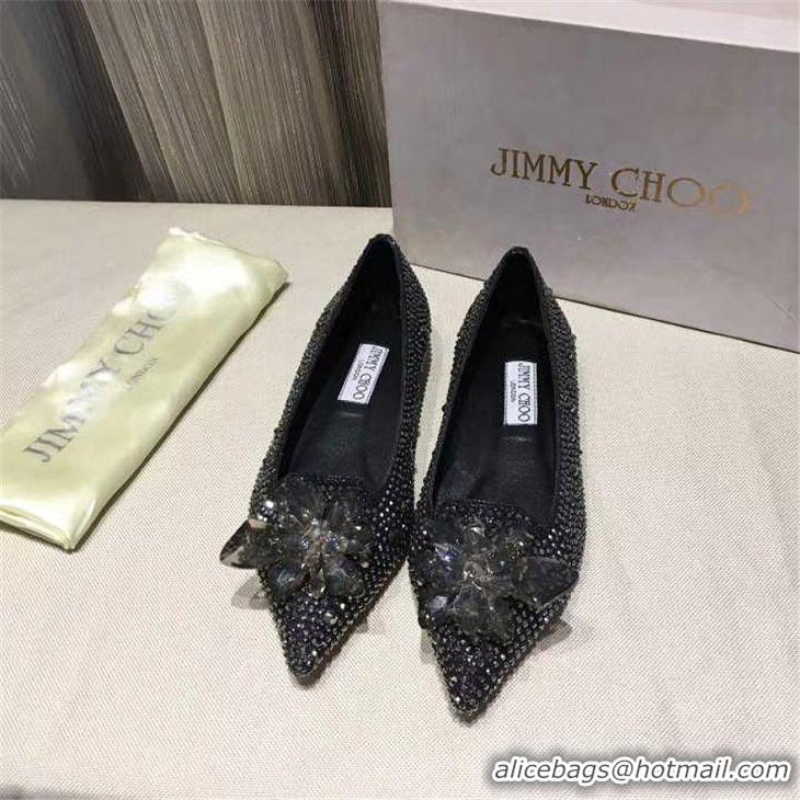 Discounts Jimmy Choo Flat Shoes For Women #627701