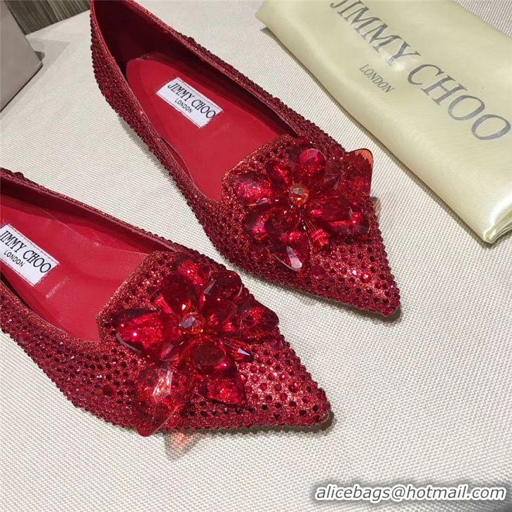 Discount Jimmy Choo Flat Shoes For Women #627702