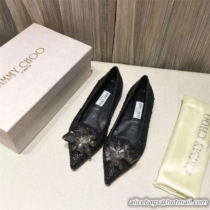 Good Product Jimmy Choo Flat Shoes For Women #627704