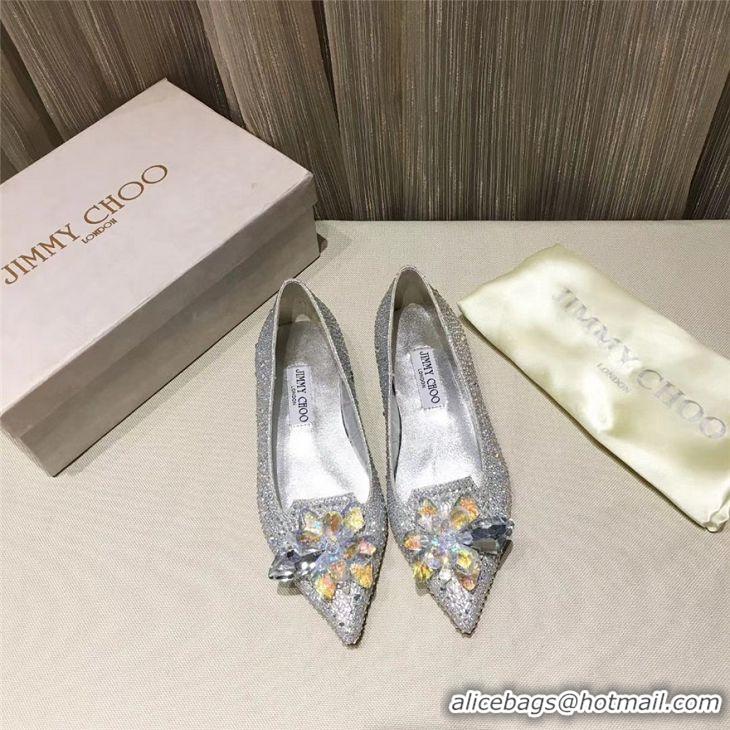 Classic Practical Jimmy Choo Flat Shoes For Women #627705