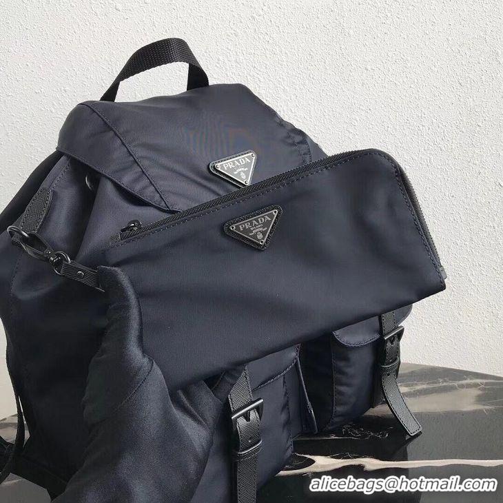 Affordable Price Prada Re-Nylon backpack 1BZ811 black&green