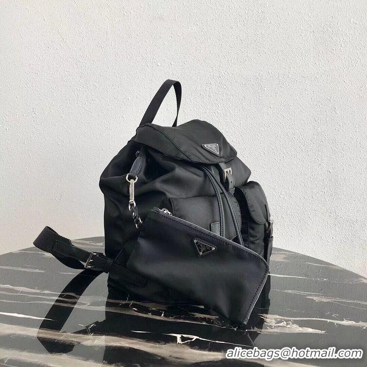 Traditional Discount Prada Nylon backpack 1BZ811 black