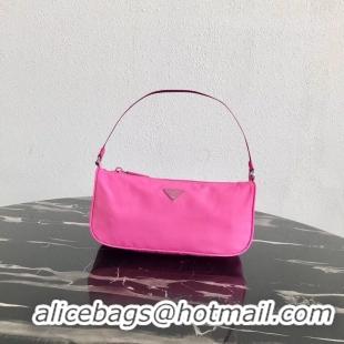 Ladies Cheapest Prada Re-Edition nylon Tote bag 1N1419 rose