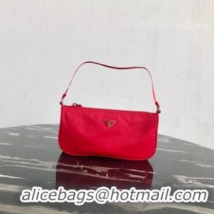 New Style Imitation Prada Re-Edition nylon Tote bag 1N1419 red