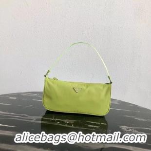 Big Discount Prada Re-Edition nylon Tote bag 1N1419 green