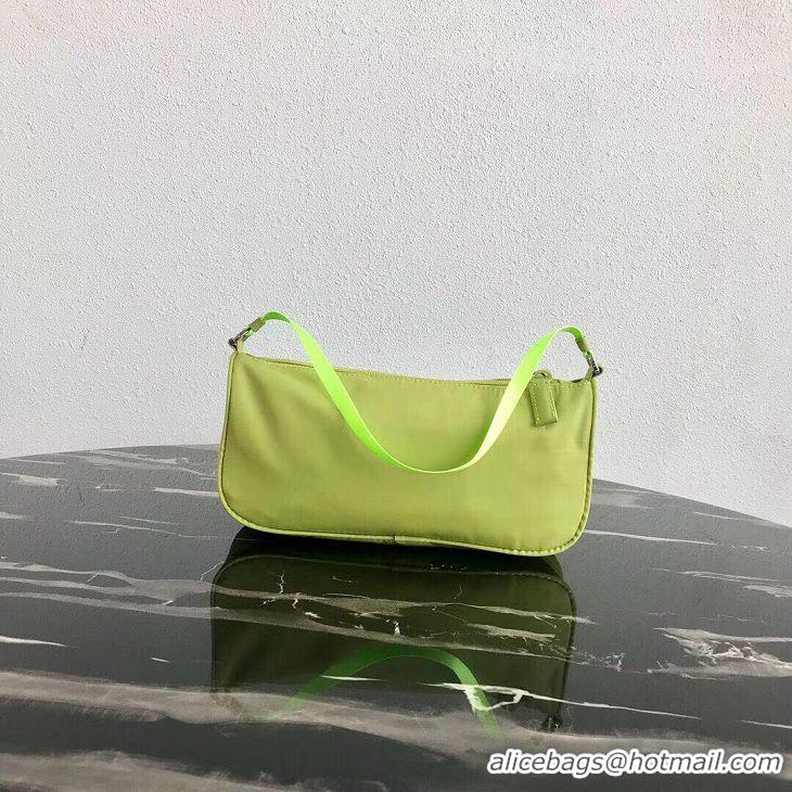 Big Discount Prada Re-Edition nylon Tote bag 1N1419 green