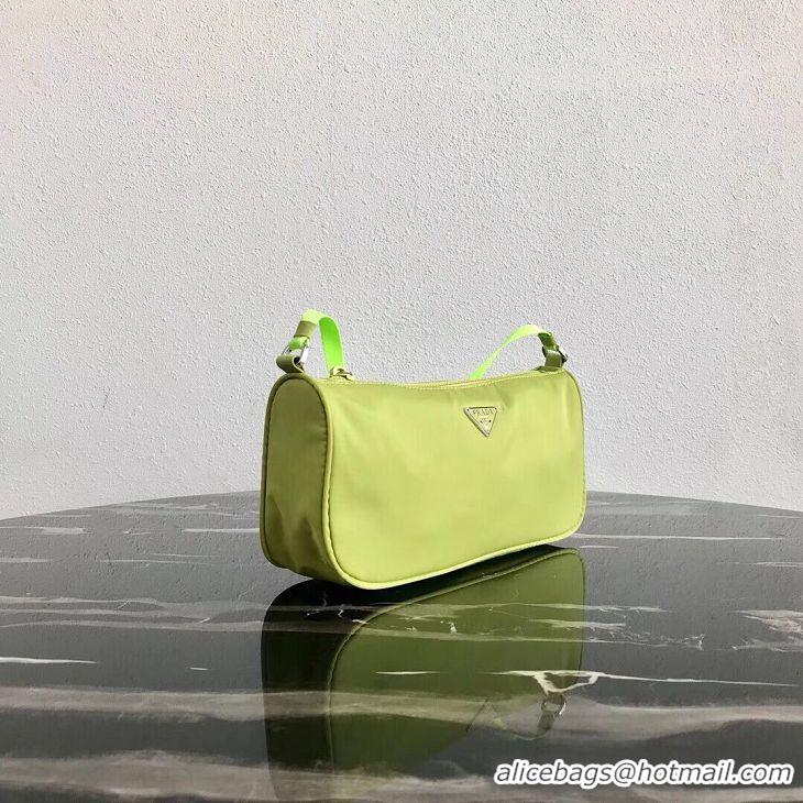 Big Discount Prada Re-Edition nylon Tote bag 1N1419 green