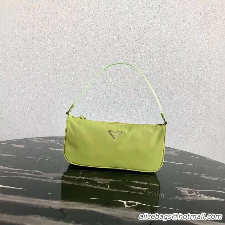 Big Discount Prada Re-Edition nylon Tote bag 1N1419 green