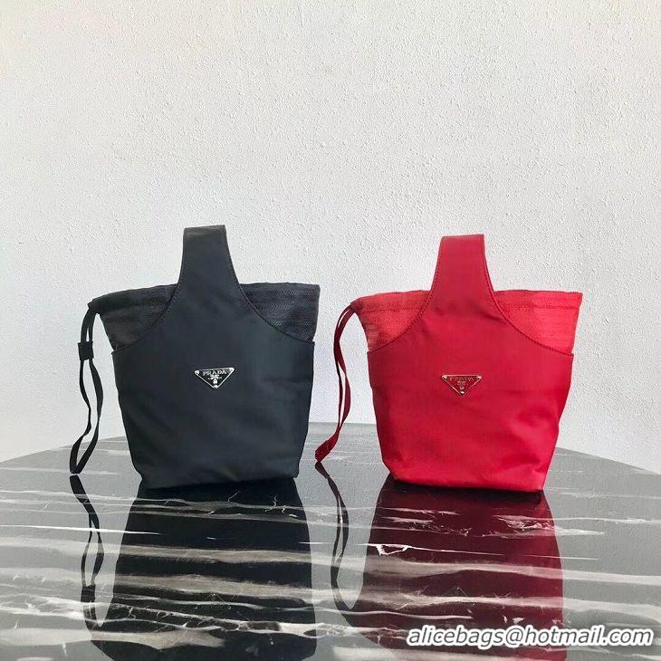 Unique Grade Prada Re-Edition nylon Tote bag 1N1420 red