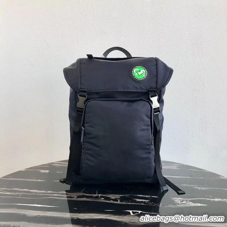 Low Cost Prada Re-Nylon backpack 2VZ135 black&green