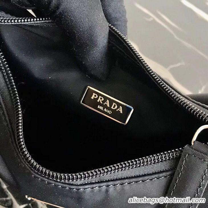 Buy Classic Prada Re-Edition nylon Tote bag MV519 black