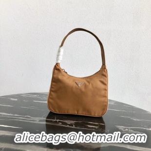 Unique Ladies Prada Re-Edition nylon Tote bag MV519 brown