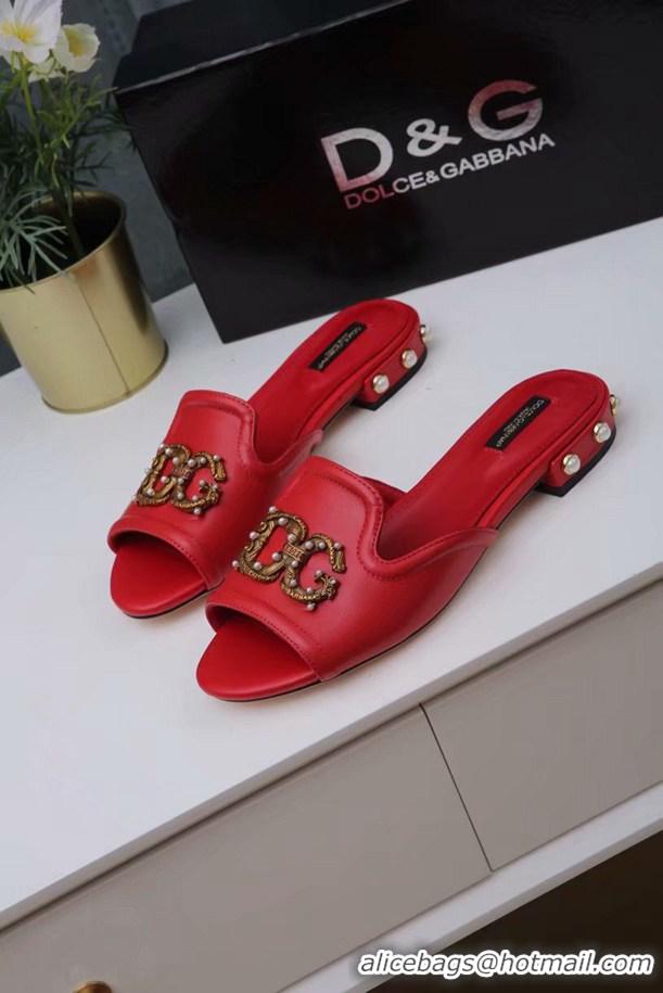 Stylish Dolce&Gabbana D&G Slippers #691046