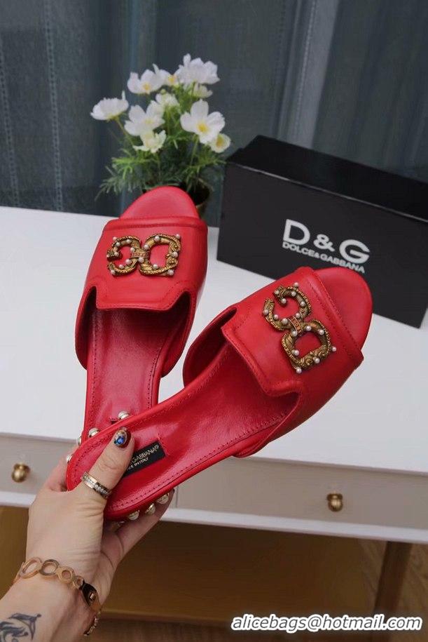 Stylish Dolce&Gabbana D&G Slippers #691046