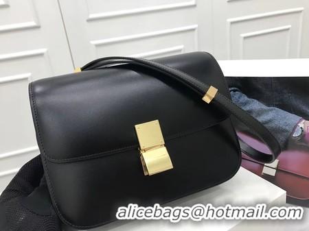 Unique Grade Celine Classic Box Flap Bag Original Calfskin Leather 3378 Black