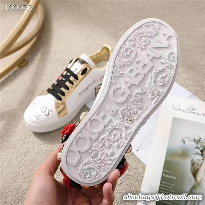 Classic Practical Dolce & Gabbana D&G Casual Shoes #694674