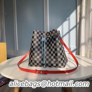 Promotional Louis Vuitton Nicolas Ghesquiere Damier Neonoe MM N40229 Blue