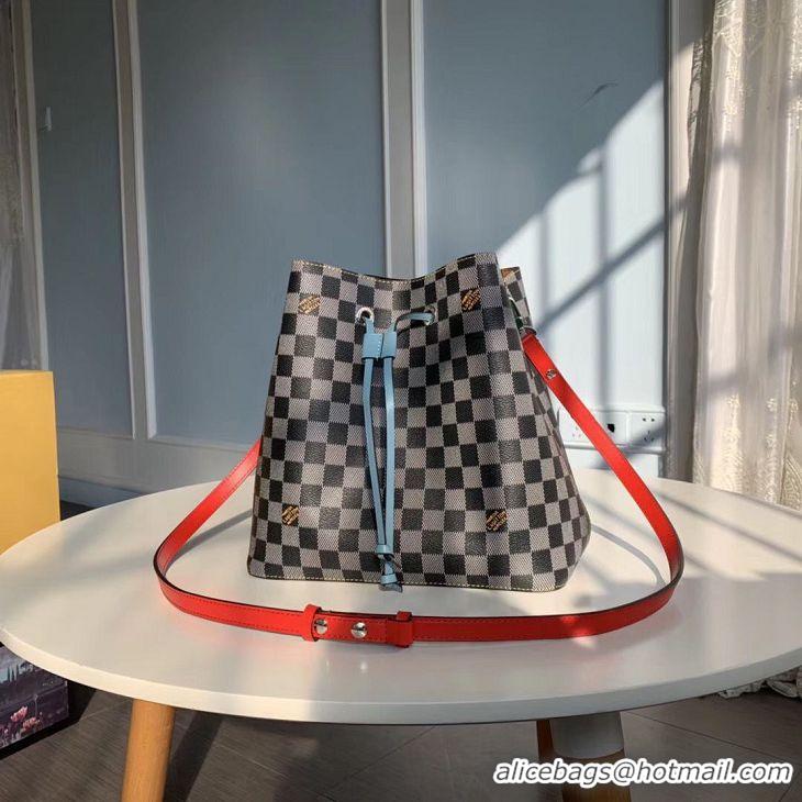 Promotional Louis Vuitton Nicolas Ghesquiere Damier Neonoe MM N40229 Blue