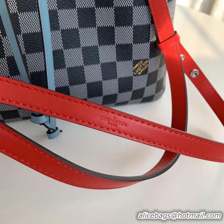 Promotional Louis Vuitton Nicolas Ghesquiere Damier Neonoe MM N40229 Blue