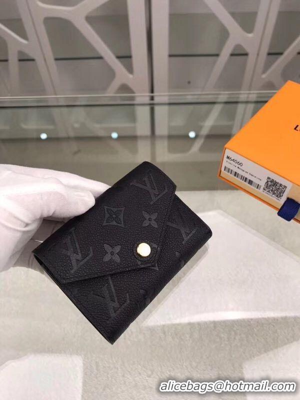 Discount Louis Vuitton Original Monogram Empreinte Wallet M58439 black