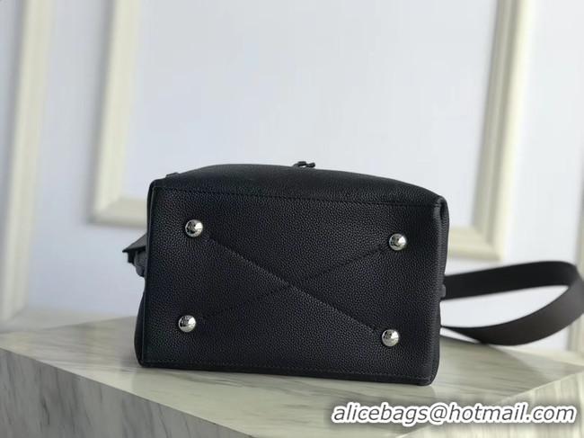 Unique Imitation Louis Vuitton original Mahina Leather MURIA M55800 Black