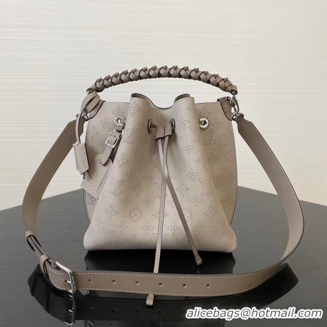 Promotional Louis Vuitton original Mahina Leather MURIA M55800 grey