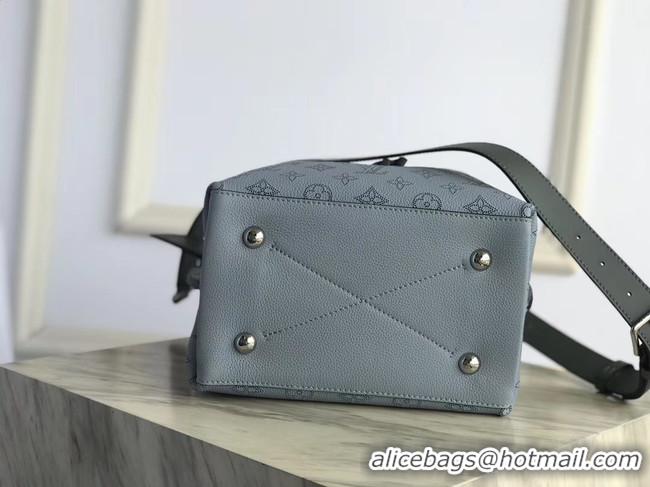 Shop Duplicate Louis Vuitton original Mahina Leather MURIA M55800 blue