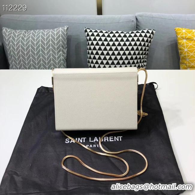 Trendy Design Yves Saint Laurent Kate mini Original leather Shoulder Bag Y593122 white