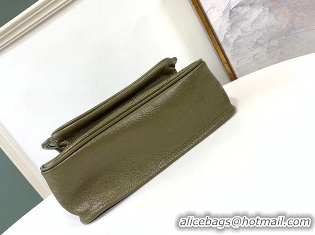 Top Quality Yves Saint Laurent MINI Niki Chain Bag 498893 green