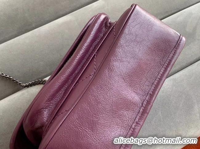 Unique Style Yves Saint Laurent MINI Niki Chain Bag 498893 Purplish