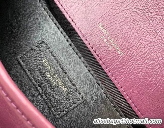 Unique Style Yves Saint Laurent MINI Niki Chain Bag 498893 Purplish