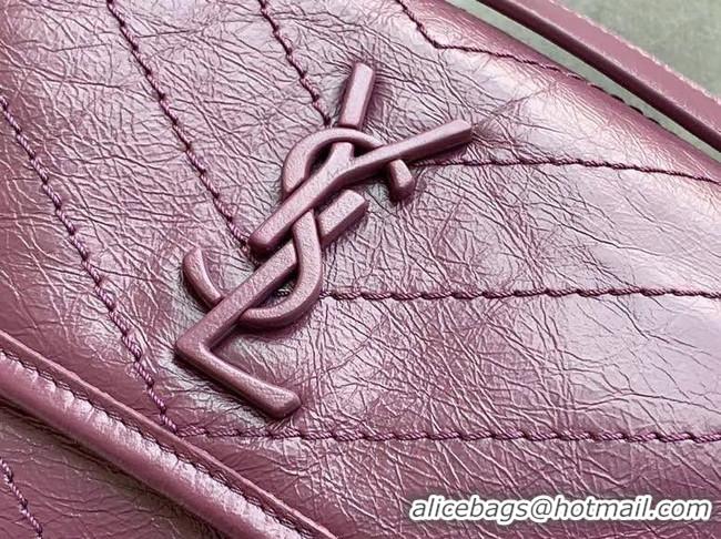 Unique Style Yves Saint Laurent MINI Niki Chain Bag 498893 Purplish