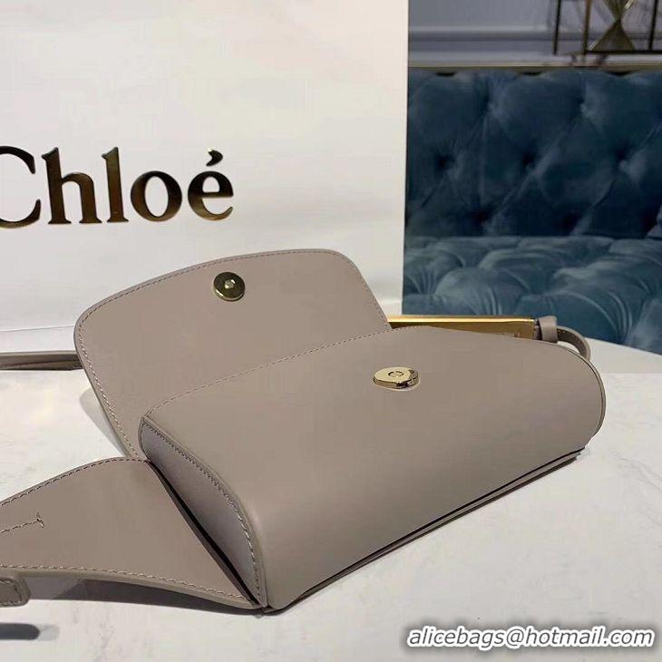 Market Sells Inexpensive Chloe Original Leather Belt Bag 3S036 grey